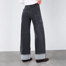 Jeans Wide Leg Sun Bone Festival Mujer