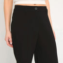Pantalón Flare Tiro Medio Mujer